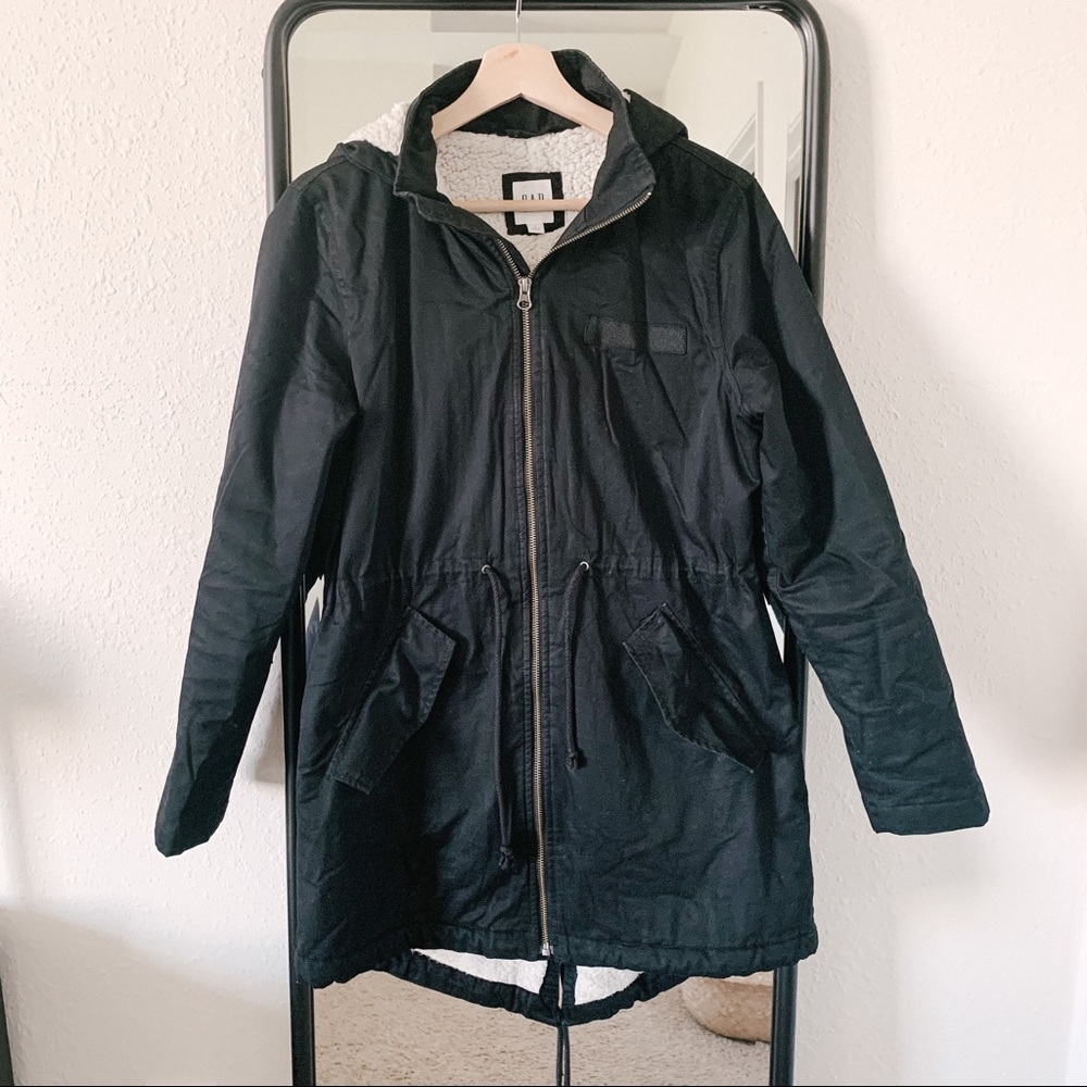 Sherpa lined parka
